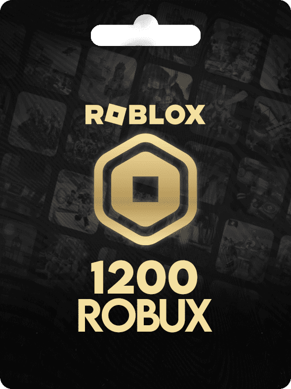 1200 Robux Card